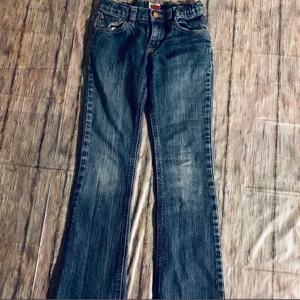 💞 Girls Size 10 Stretch Bootcut Denim Jeans